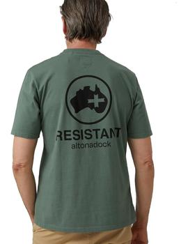 Camsieta Altonadock Resistant Hombre Verde