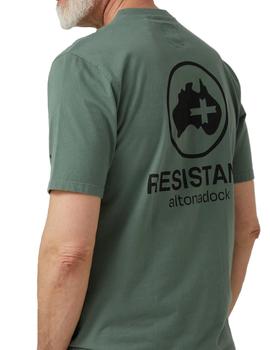 Camsieta Altonadock Resistant Hombre Verde