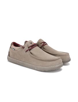 Zapatillas Pitas Wallabi Sam Hombre Beige