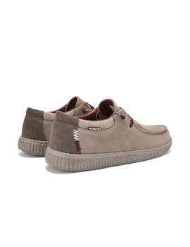 Zapatillas Pitas Wallabi Sam Hombre Beige