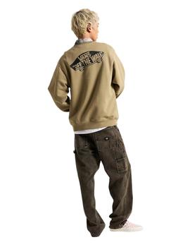 Sudadera Vans Style 76 Hombre Verde