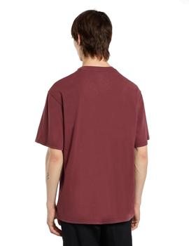 Camiseta Dickies Plentywood Hombre Burdeos