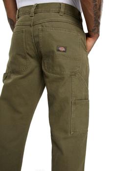 Pantalón Dickies Carpenter Recto Hombre Verde
