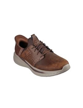 Zapatillas Skechers Slip-ins RF Slade-Zachary Hombre Marrón