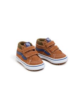 Zapatillas Vans Mte Sk8 Mid Ressue Niño Marrón