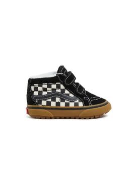 Zapatillas Vans Mte Sk8 Mid Ressue Niño Checkerboard