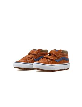 Zapatillas Vans Mte Sk8 Mid Ressue Niño Marrón