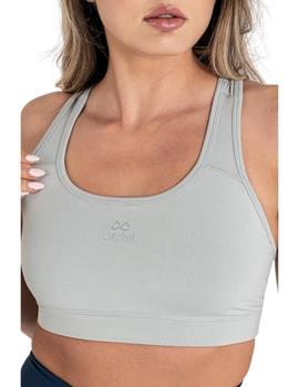 Top Ditchil Fire Mujer Gris
