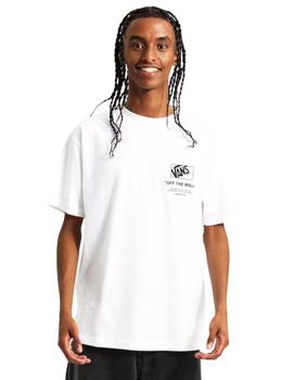 Camiseta Vans Stockpile Hombre Blanco