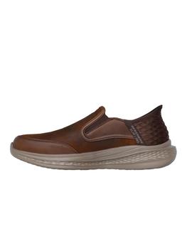 Zapatillas Skechers Slade Cooper Hombre Marrón