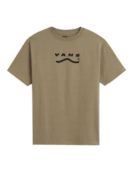 Camiseta Vans Determined Hombre Verde