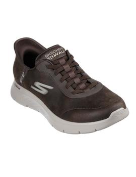 Zapatillas Skechers Go Walk Flex Hombre Marrón