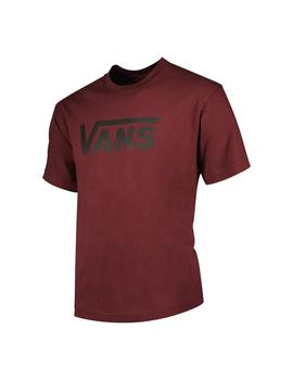 Camiseta Vans Classic Hombre Granate