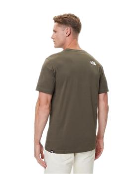 Camiseta North Face Simple Dome Hombre Verde