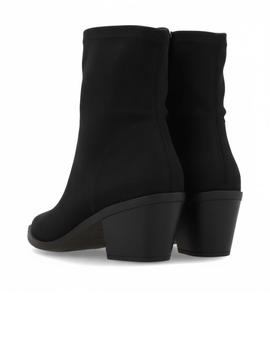 Botín Mustang Mujer Negro