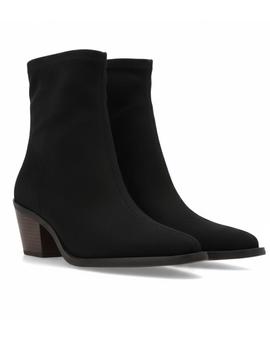 Botín Mustang Mujer Negro