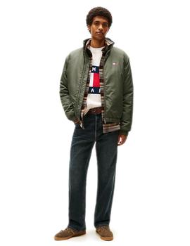 Cazadora Tommy Hilfiger Essential Hombre Verde