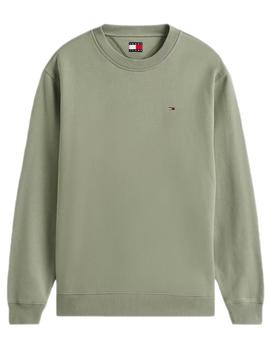 Sudadera Tommy Hilfiger Regular Hombre Verde