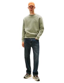 Sudadera Tommy Hilfiger Regular Hombre Verde