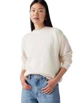 Sudadera Levis Everyday Mujer Blanco