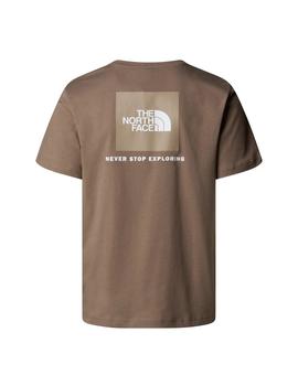 Camiseta The North Face Box Hombre Marrón