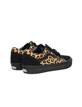 Zapatillas Vans Old Skool Mujer Leopard Black