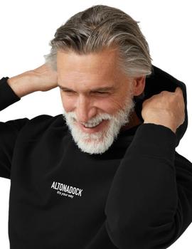 Sudadera Hoodie Altonadock Hombre Negro