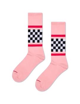 Calcetines Happy Socks Checked Stripe Unisex Multicolor