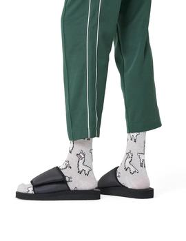 Calcetines Happy Socks LLama Unisex Gris