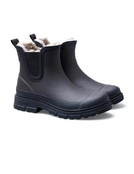 Botín Verbenas Lua Mate Combi Fur Mujer Marrón