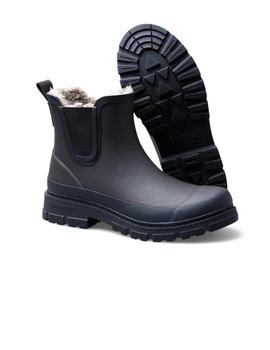 Botín Verbenas Lua Mate Combi Fur Mujer Marrón