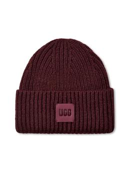 Gorro UGG Chunky Rib Unisex Granate
