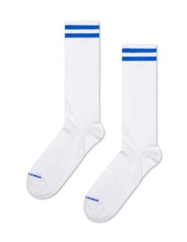 Calcetines Happy Socks Solid  Sneaker Unisex Blanco