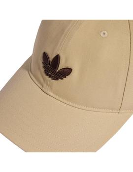 Gorra Adidas Adicolor Trefoil Baseball Unisex Crema