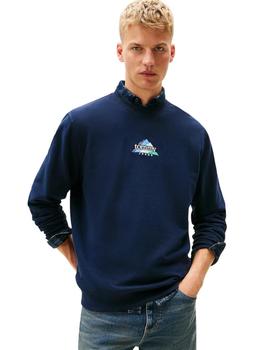 Sudadera Tommy  Hilfiger Tjm Reg Dna Play Hombre Marino