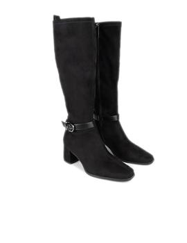 Botas Popa Flare Mujer Negro