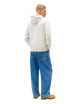 Sudadera Tommy Hilfiger Regular Entry Hombre Gris