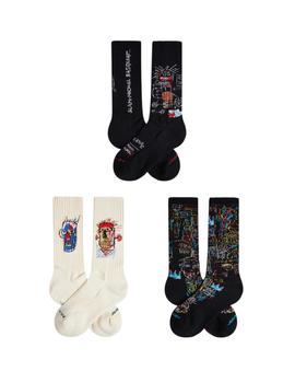 Calcetines Jimmy Lion Athetic Basquiat Multicolor