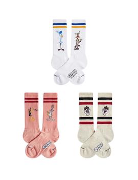 Calcetines Jimmy Lion Athetic Looney Tunes Pack Multicolor