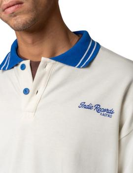 Sudadera Kaotiko Button Indie Couple Hombre Blanco