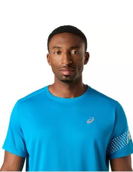 Camiseta Asics Icon SS Top Hombre Azul
