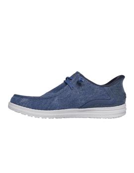 Zapatillas Skechers  Sleps-Ins Melson Hombre Azul