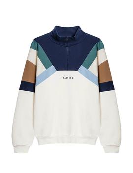 Sudadera Kaotiko Crew Aleck Hombre Multicolor