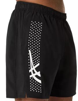Pantalón Corto Asics Icon 7IN Hombre Negro