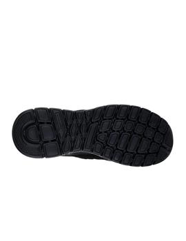 Zapatillas Skechers Burns Agoura Hombre Negro