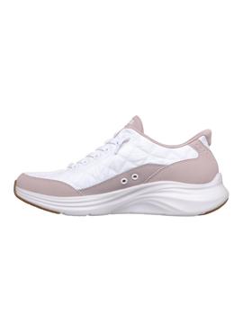 Zapatillas Skechers Slips In Countor Foam Mujer Blanco