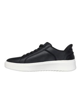 Zapatillas Skechers Court Break Hombre Negro