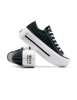 Zapatillas Converse All Star Lift Double Stack Mujer Negro