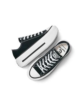 Zapatillas Converse All Star Lift Double Stack Mujer Negro