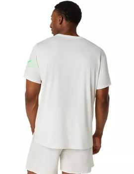 Camiseta Asics Icon SS Top Hombre Blanco